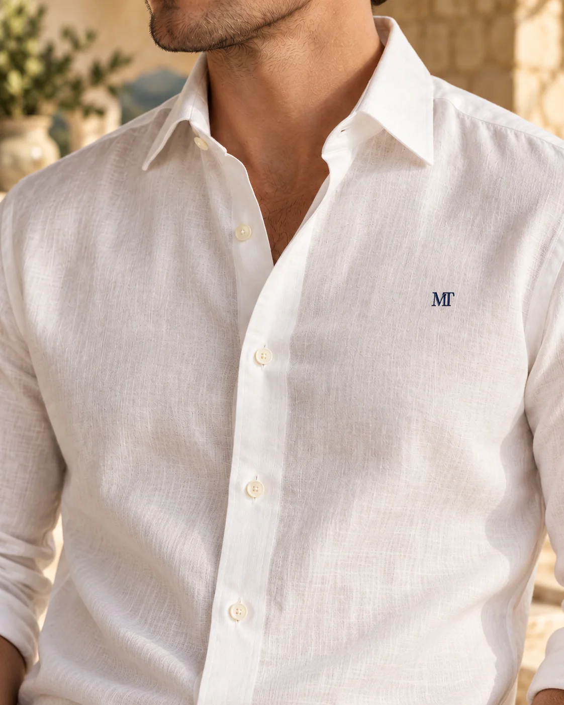 Shirt branding example