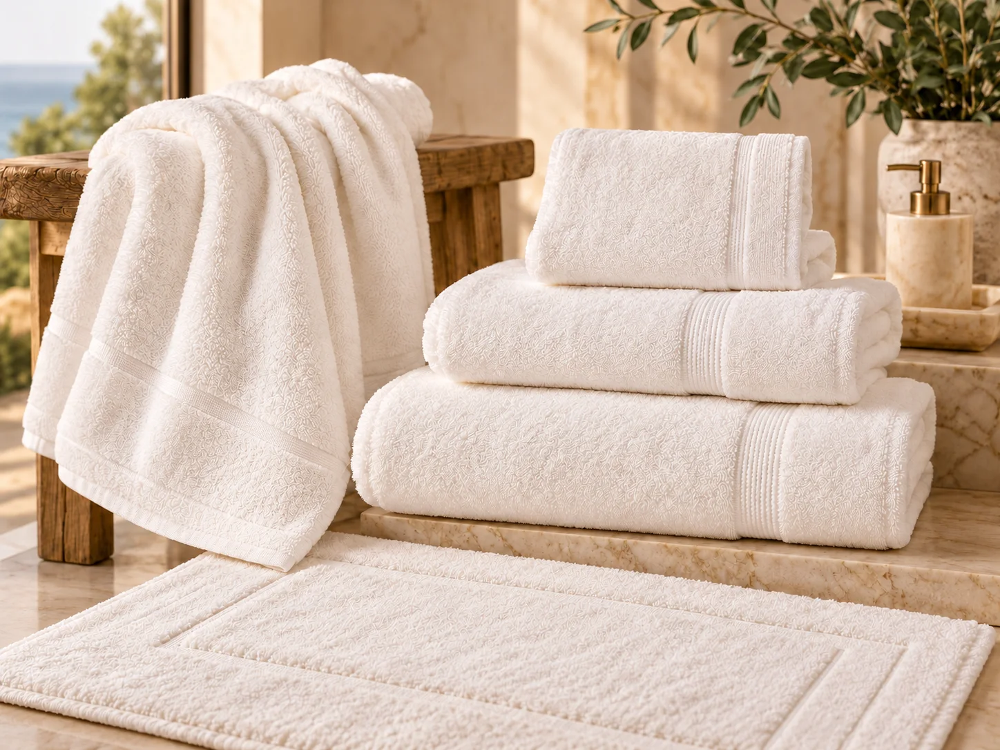 Beach towels – illustrative home textile photograph